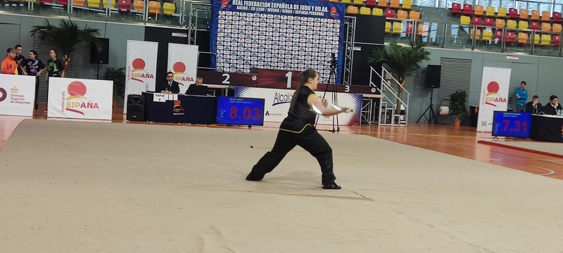 Airen Izura, 4 medallas en el Open de Wushu del Mediterraneo 20-07-24